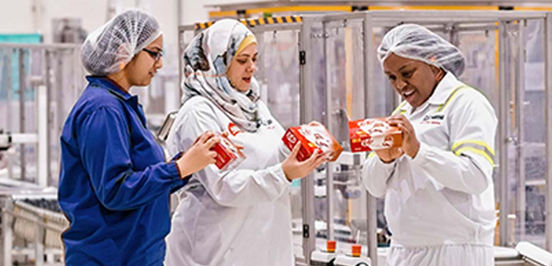 Engenheiros alimentares a trabalhar