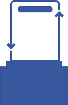 Contentor azul