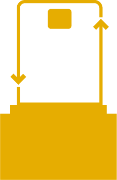 Contentor amarelo