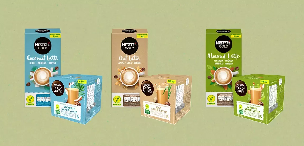 Bebidas Vegetais NESCAFÉ e NESCAFÉ DOLCE GUSTO