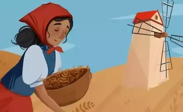 apanhar cereais