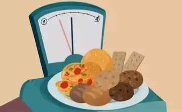alimentos na balança