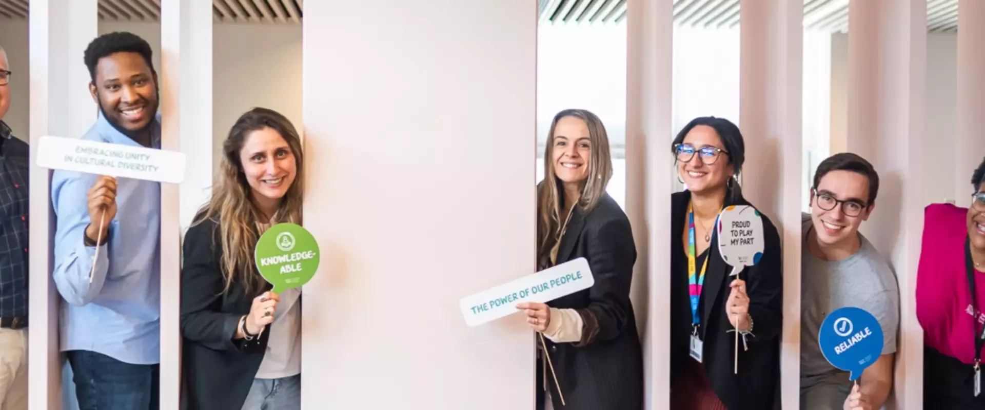 colaboradores na seda da Nestlé Portugal