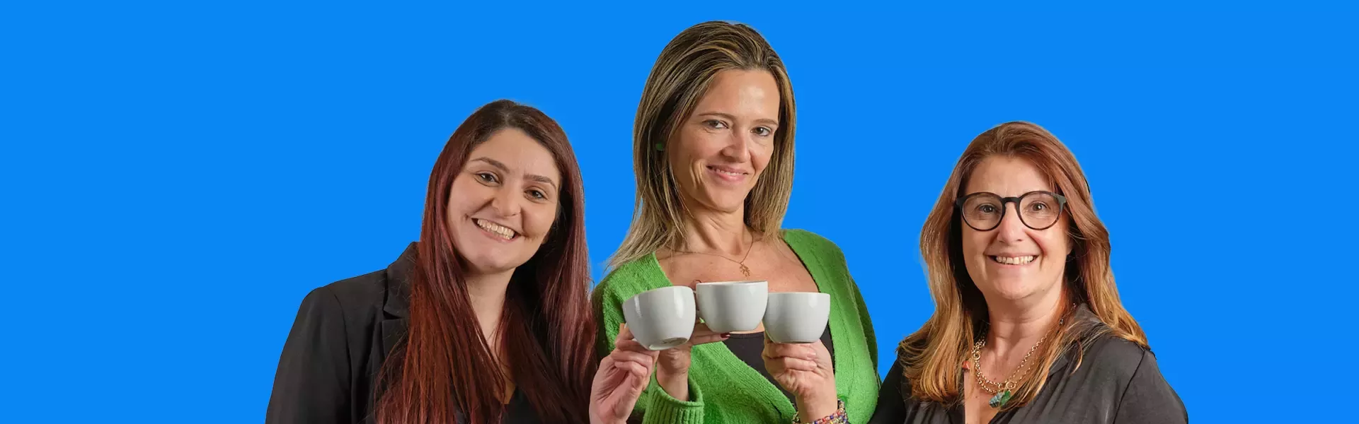 colegas a beber um café