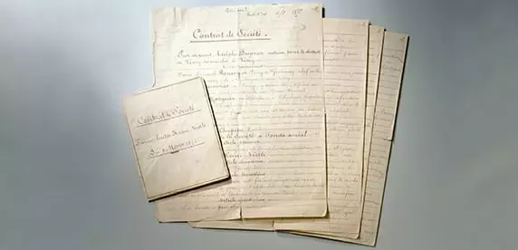 Acordo assinado por Henri Nestlé