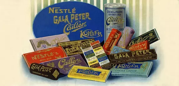Chocolates Peter-Cailler-Kohler