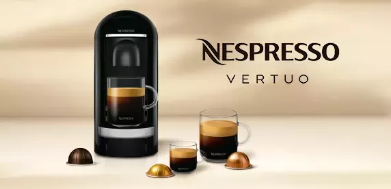 Máquina e cápsulas NESPRESSO Vertuo em 2022