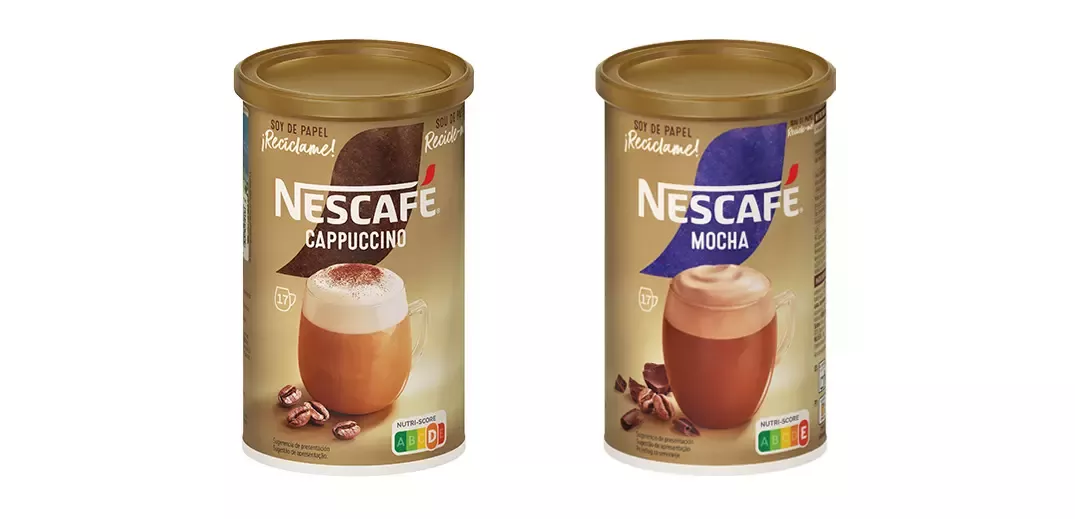 novas embalagens cartão nescafé