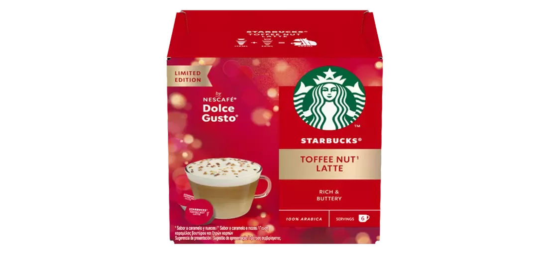 Toffee Nut Latte da STARBUCKS