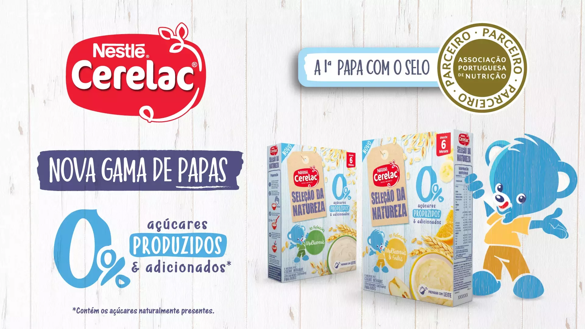 CERELAC 0% Açúcares