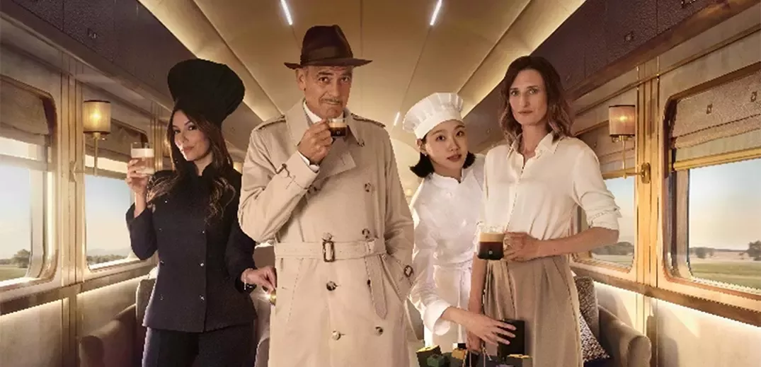 detetive George Clooney nespresso