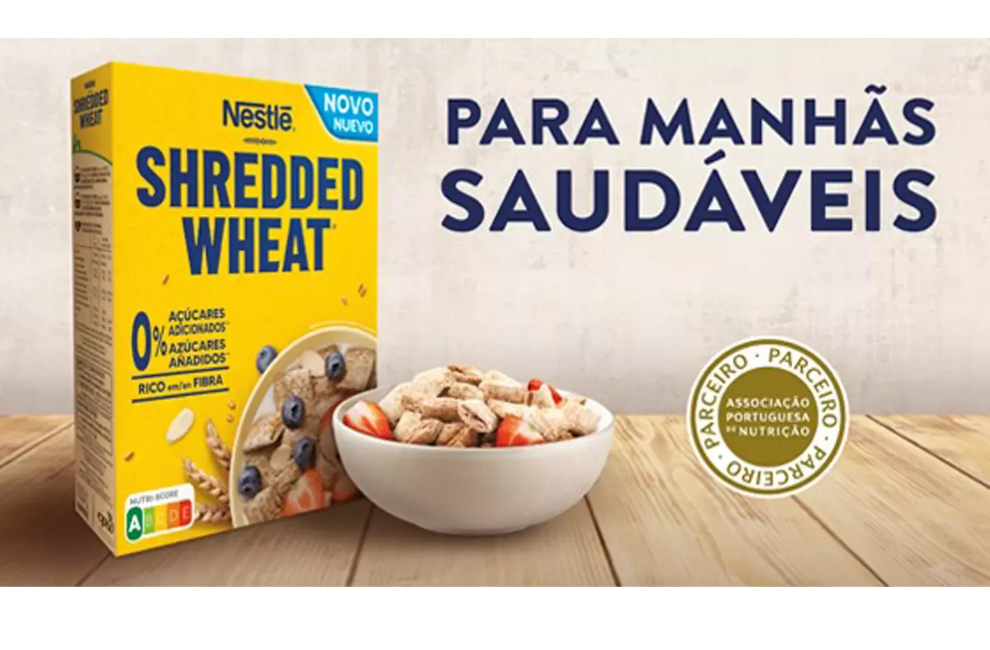 Novos cereais SHREDDED WHEAT