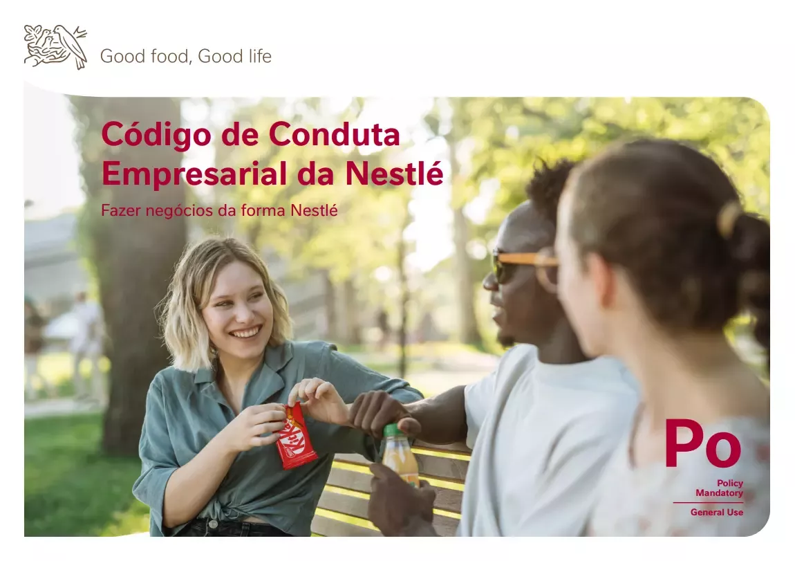 Capa do Código de Conduta Empresarial