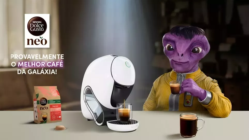 NESCAFÉ® Dolce Gusto® NEO Campanha Cinematográfica NEOverse