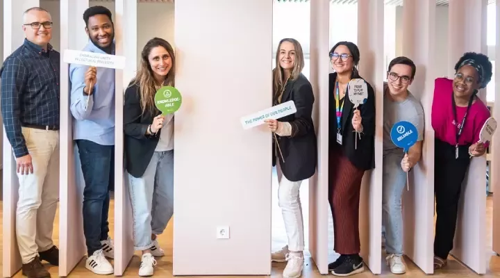 colaboradores na NBS Nestlé