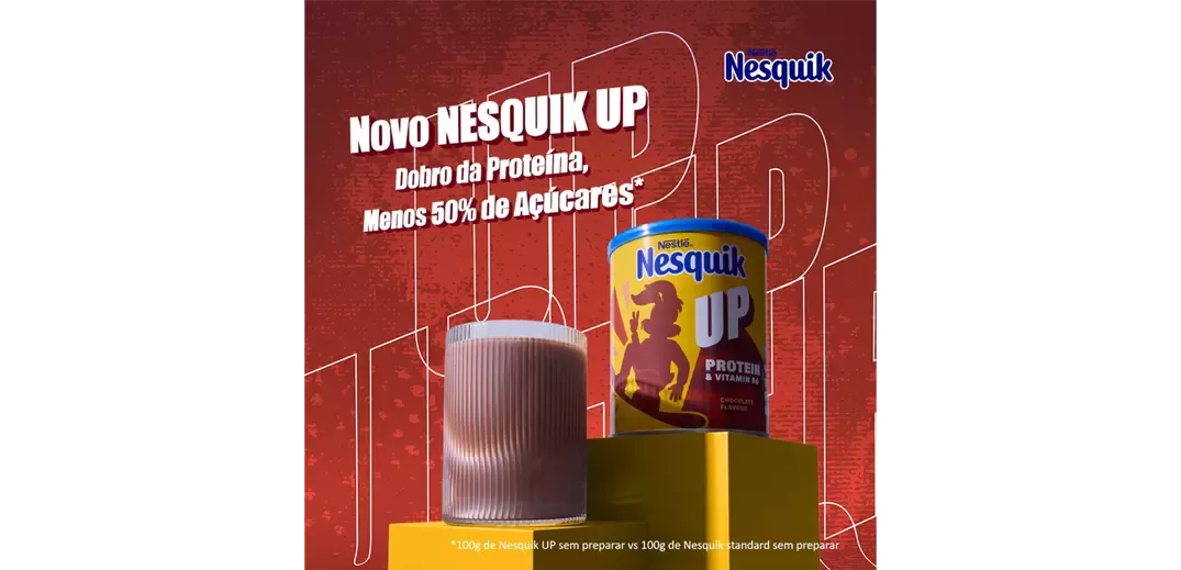 Nesquik Up Proteína Vegetal Novo produto
