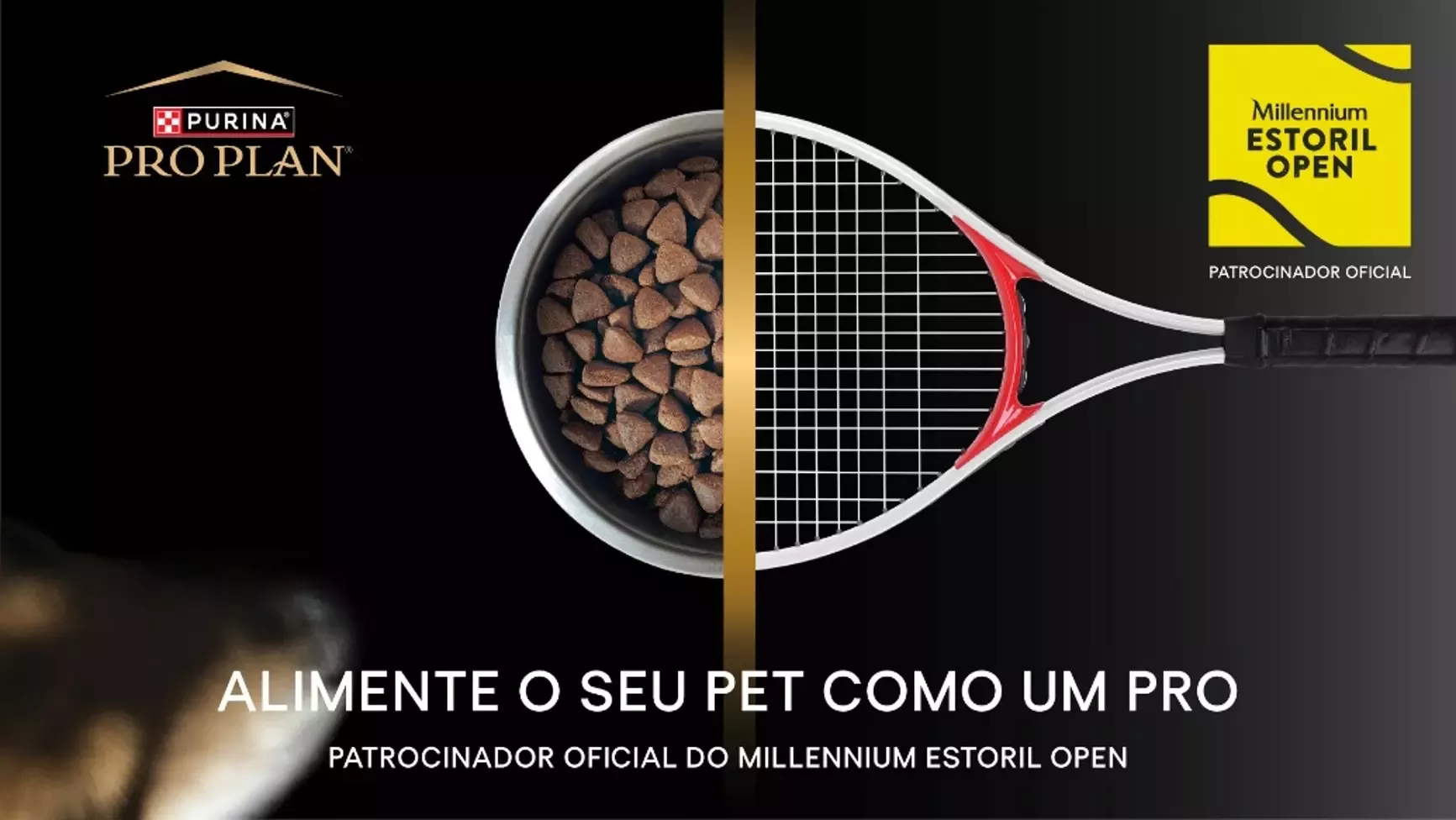 PURINA PRO PLAN Estoril Open campanha nutrição competição