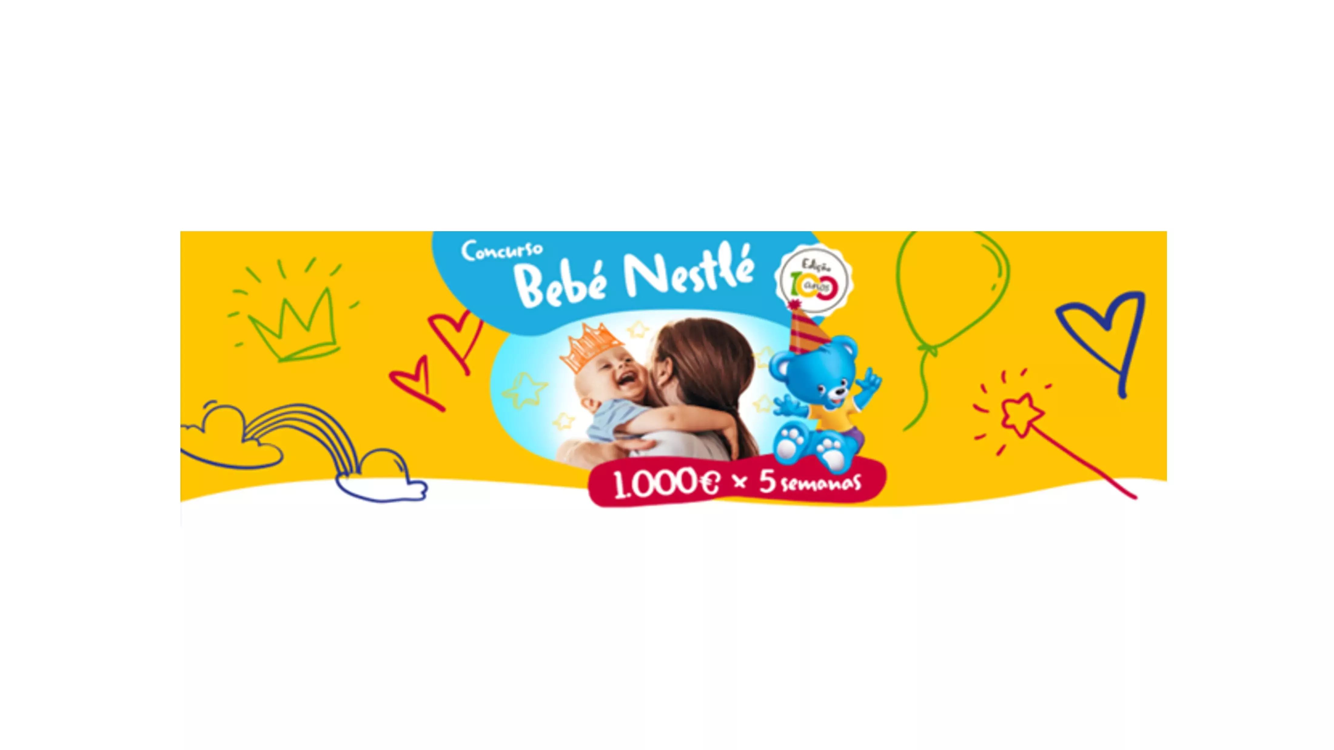 Concurso Bebé Nestlé 2023: 1.000€ x 5 semanas