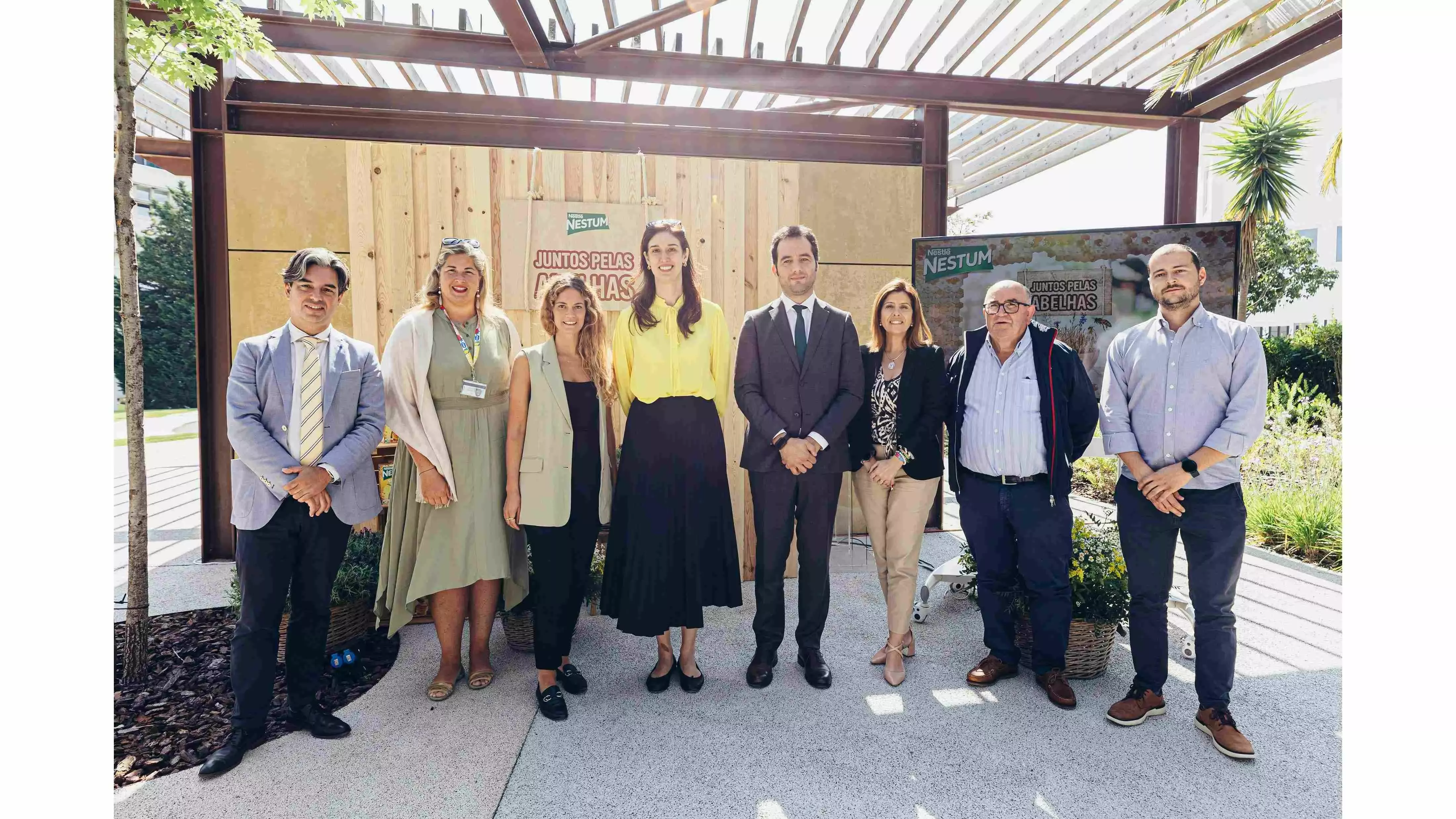Evento de lançamento da 3ª edição da iniciativa "Juntos pelas Abelhas" da marca NESTUM