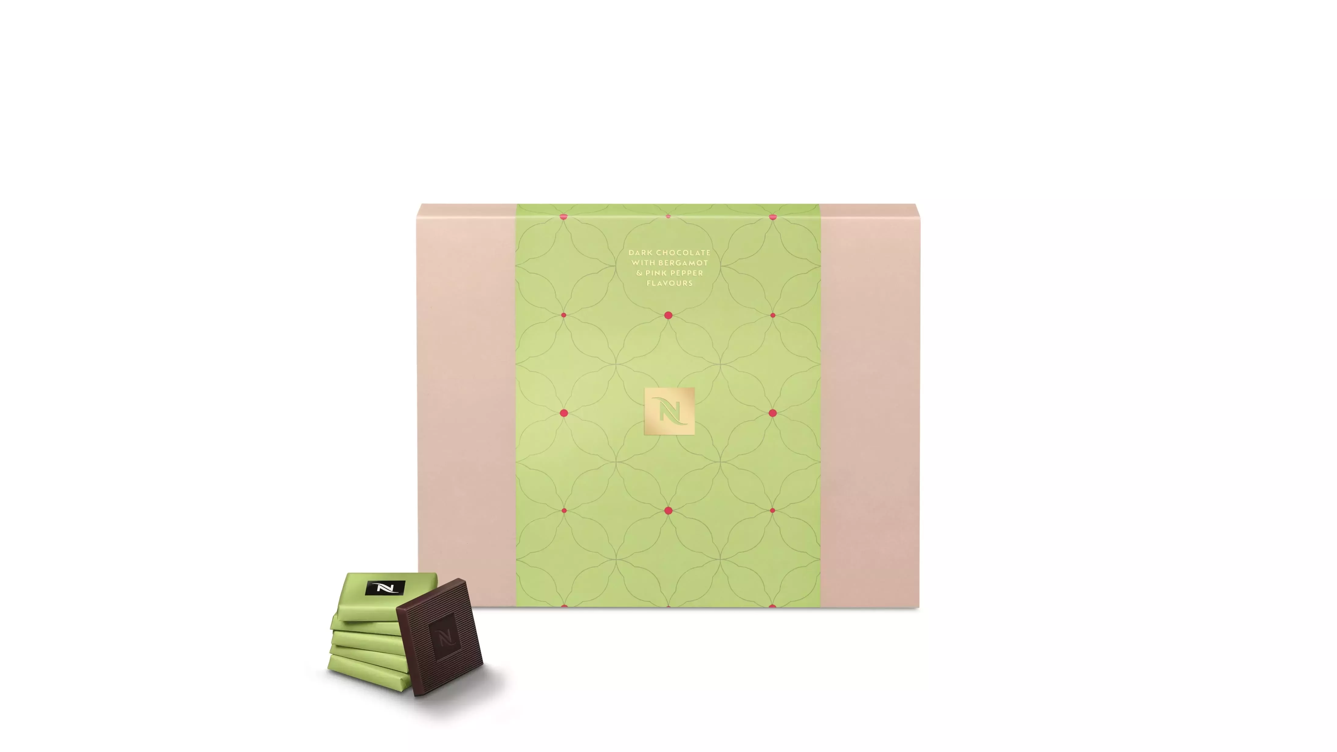 Chocolate Preto com Pimenta Rosa e Bergamota da NESPRESSO