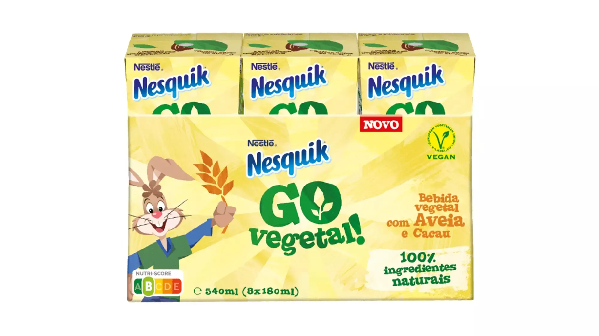 Novo NESQUIK GO Vegetal!