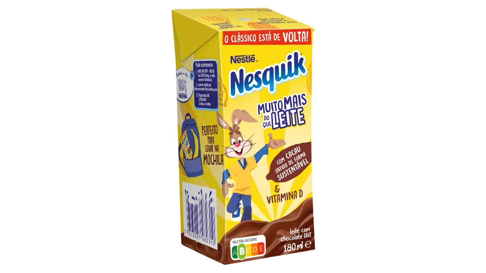 NESQUIK Leite Achocolatado receita Clássica
