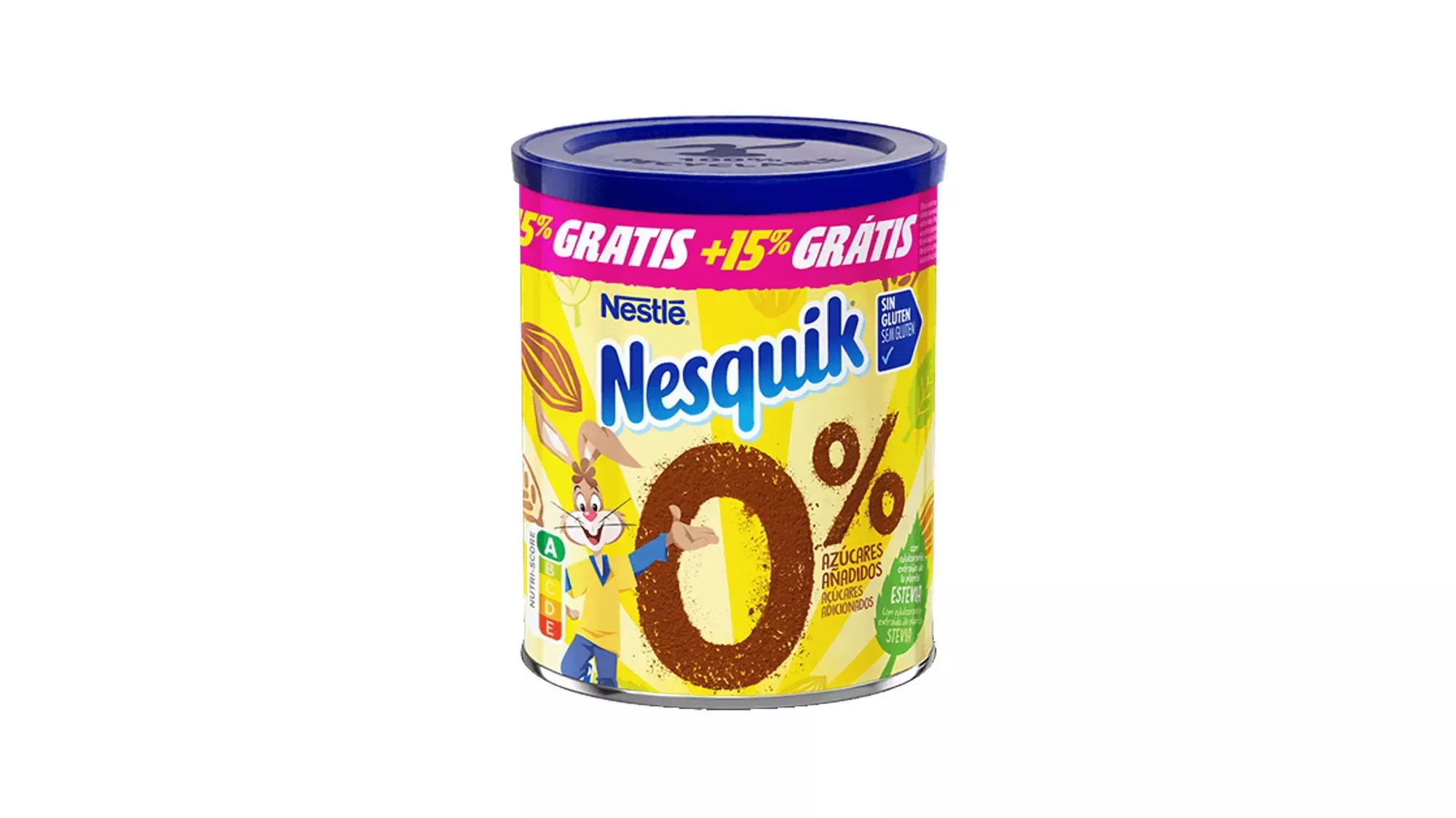 NESQUIK 0% açúcares adicionados