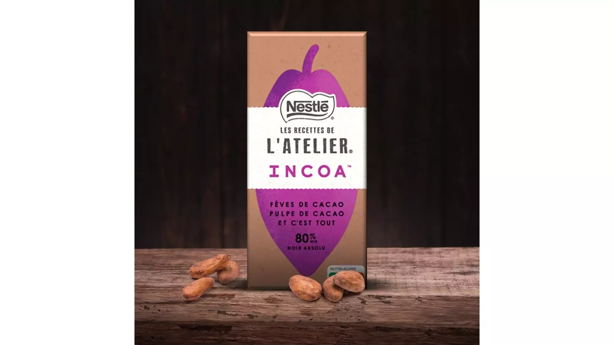 Tablete Nestlé Les Recettes de L’Atelier INCOA