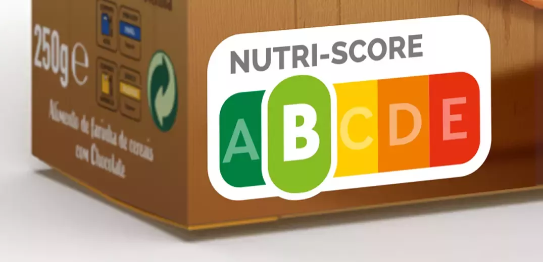 Nutri-Score em braille: embalagem de NESTUM Chocolate