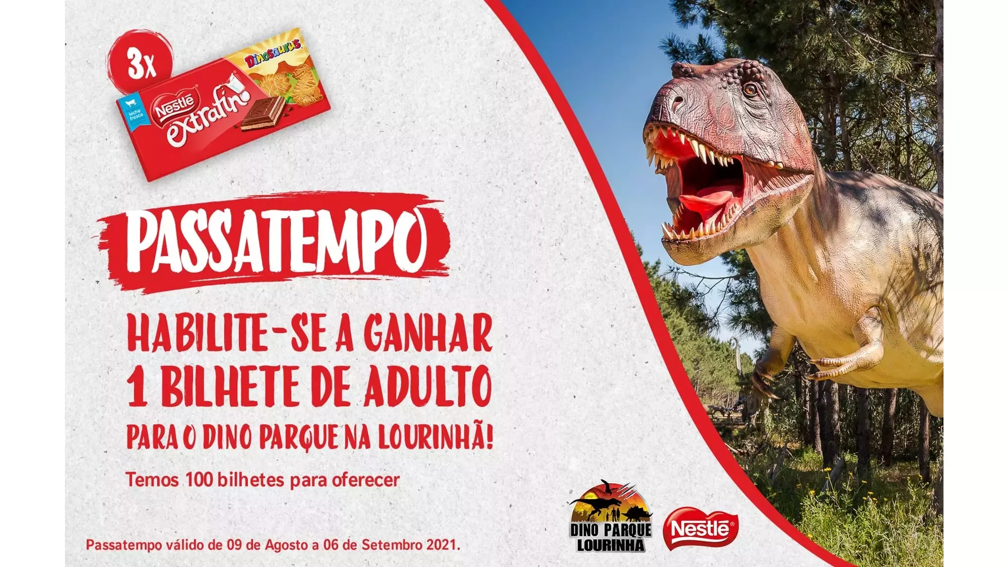 Passatempo NESTLÉ EXTRAFINO: Dino Parque