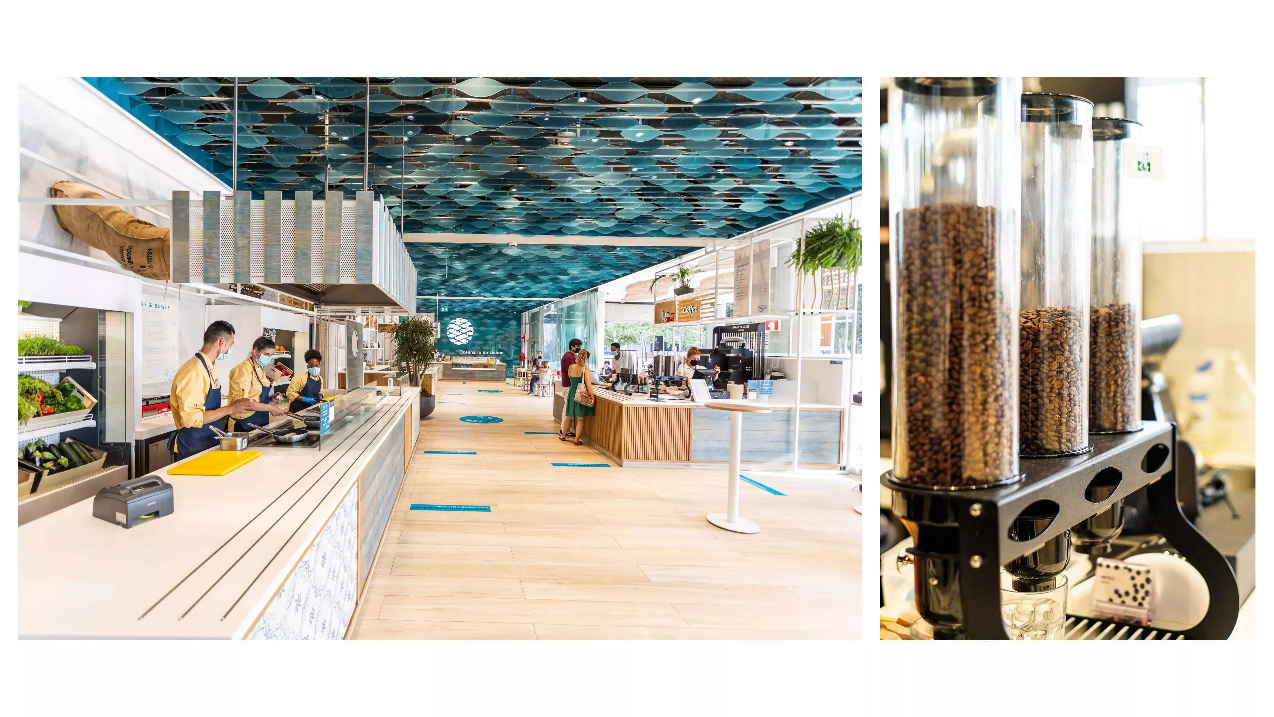 Roastelier by NESCAFÉ no restaurante #SeaTheFuture em Lisboa